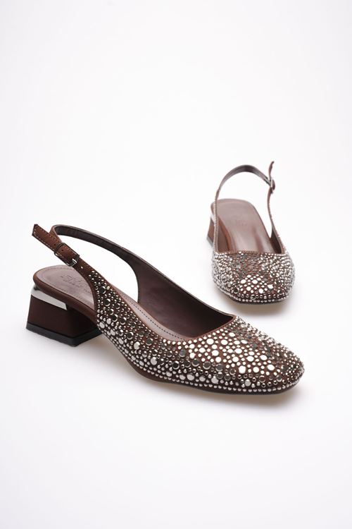 Toptan Taşlı Kadın Ayakkabı TR08MS53C