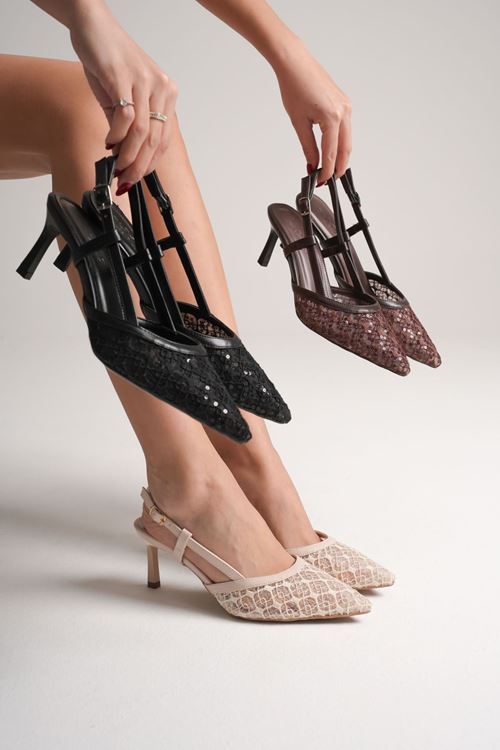 Toptan Topuklu Kadın Ayakkabı TR08MS55B