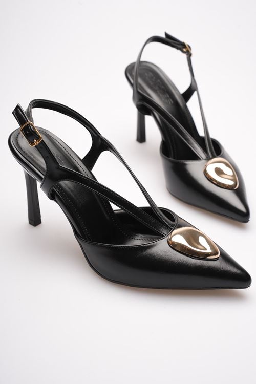 Kadın Toptan Taşlı Topuklu Ayakkabı TR08MS21A