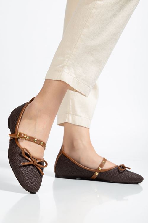 Günlük Toptan Kadın Babet Ayakkabı TR11MS17C