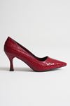Toptan Kadın Stiletto Ayakkabı TR06MS28D