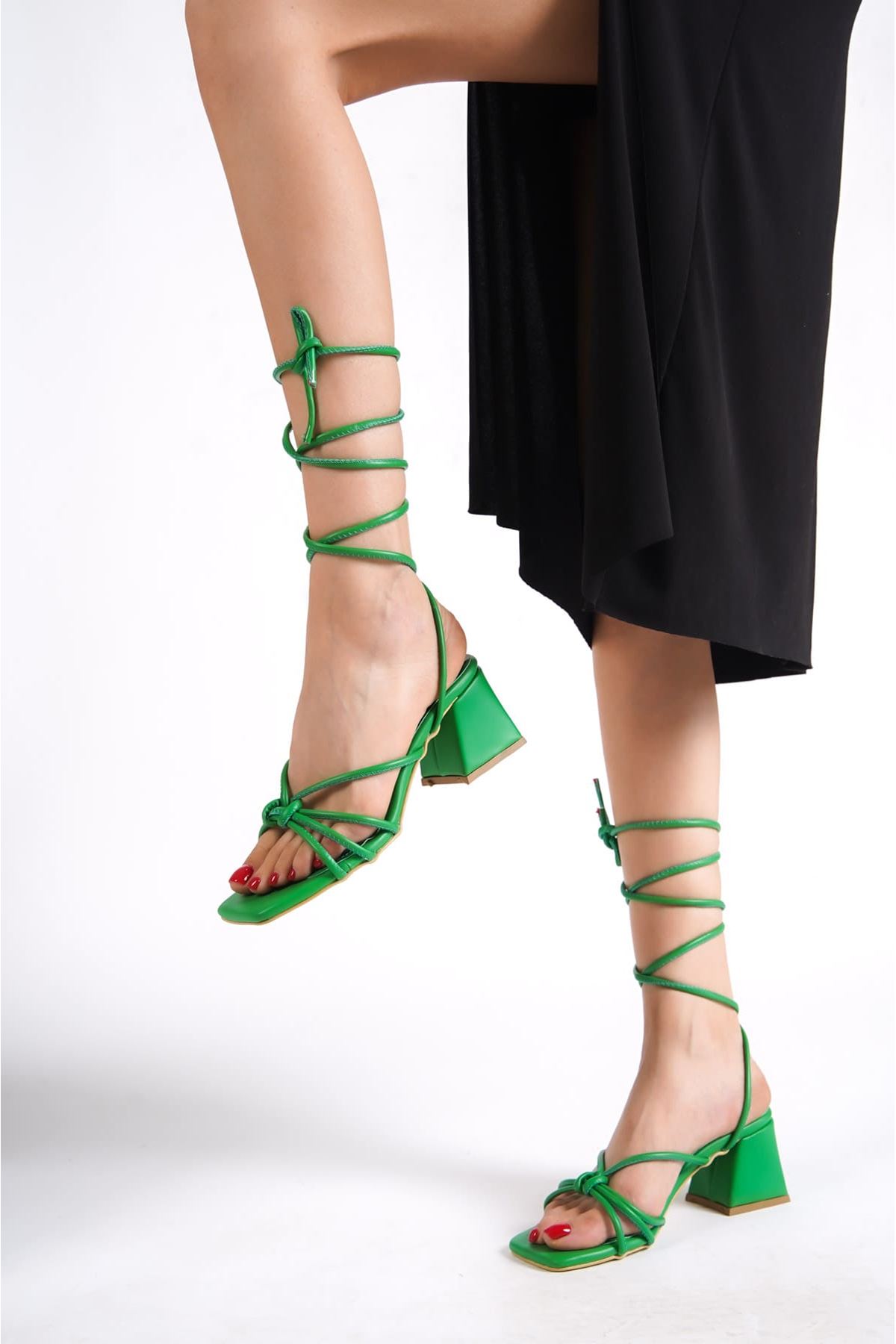 Toptan Kadın Topuklu Sandalet TR004Y01M