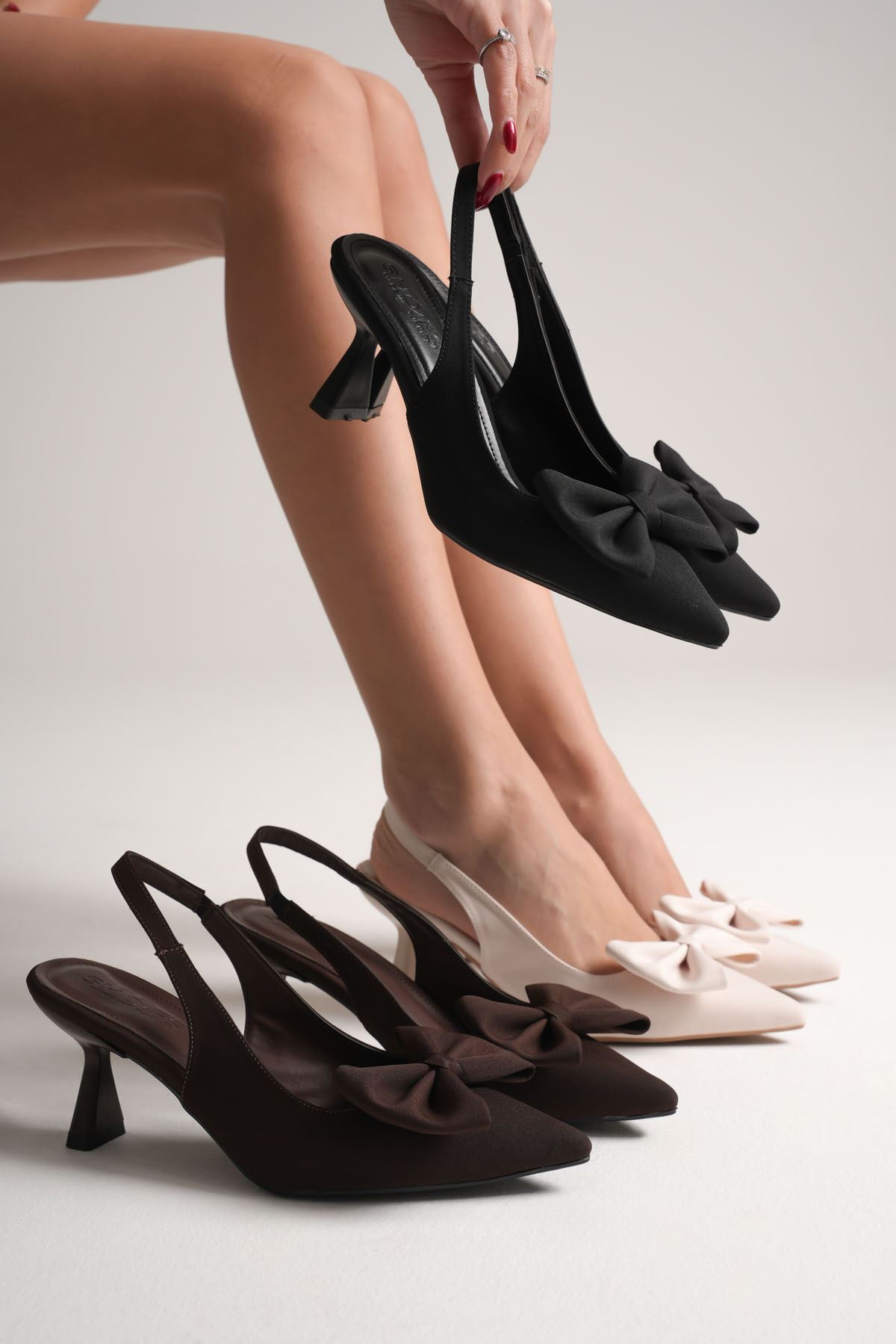 Toptan Kadın Topuklu Ayakkabı TR08MS24A