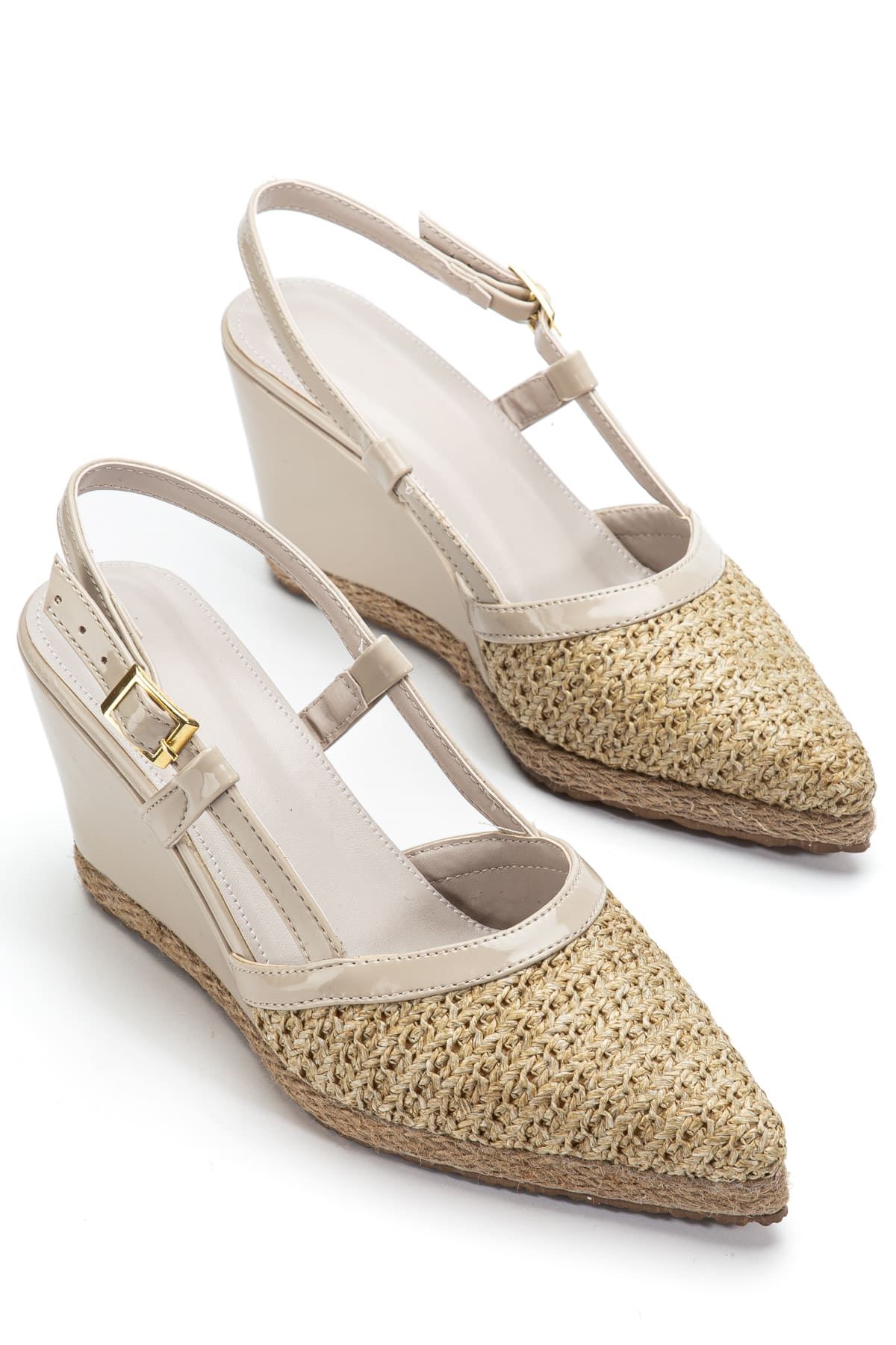 Kadın Toptan Dolgu Topuklu Ayakkabı TR11MS28B