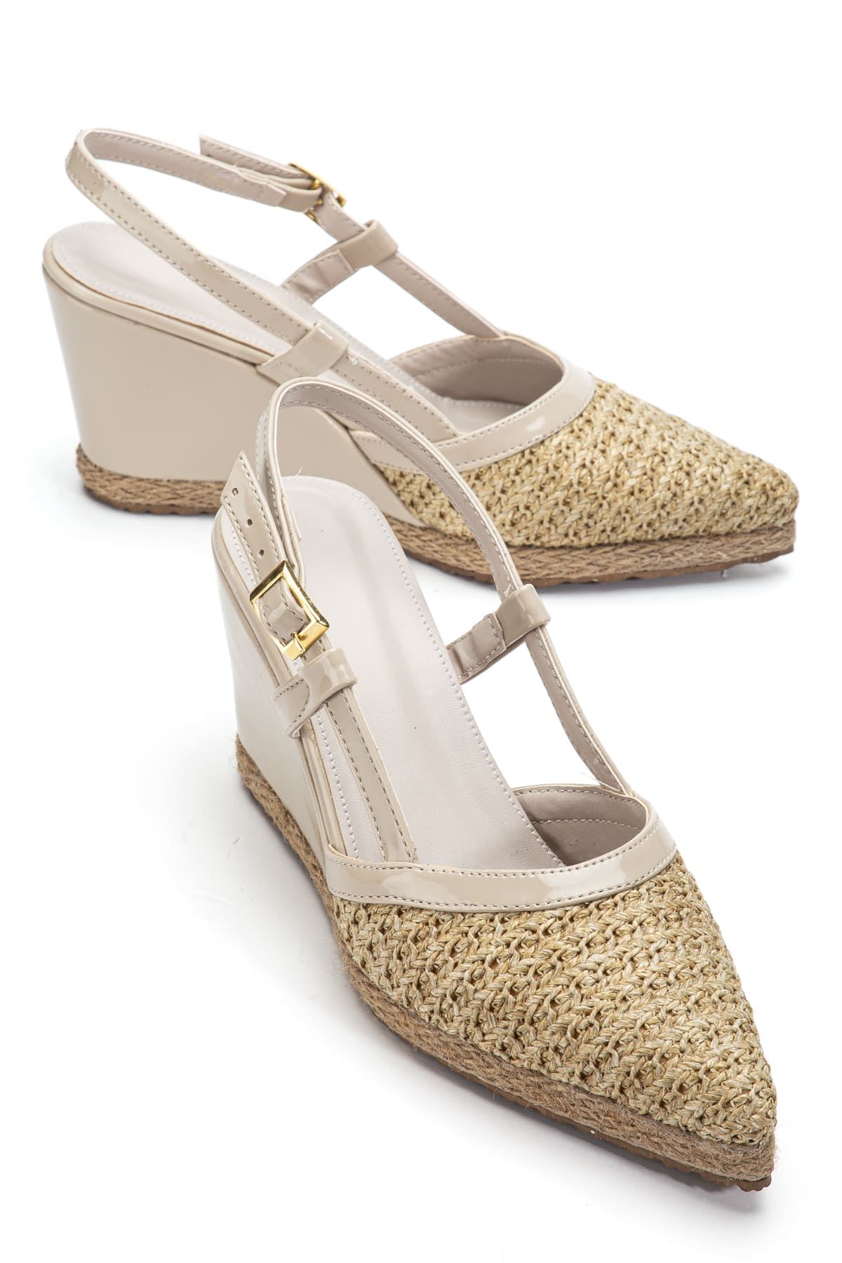 Kadın Toptan Dolgu Topuklu Ayakkabı TR11MS28B