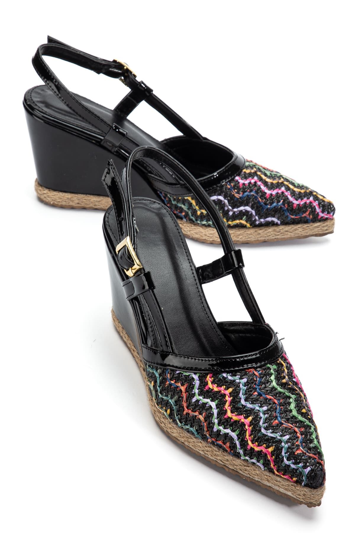 Kadın Toptan Dolgu Topuklu Ayakkabı TR11MS28C