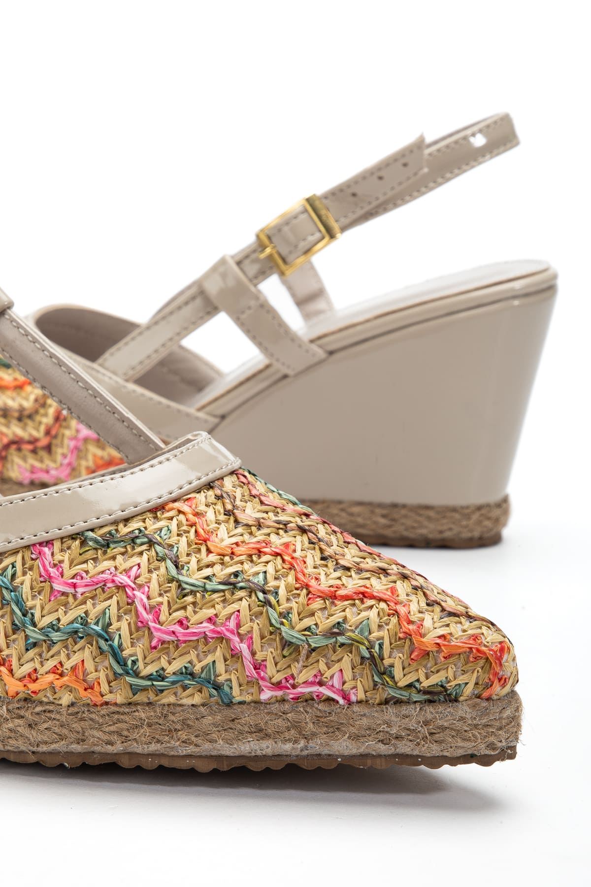 Kadın Toptan Dolgu Topuklu Ayakkabı TR11MS28D