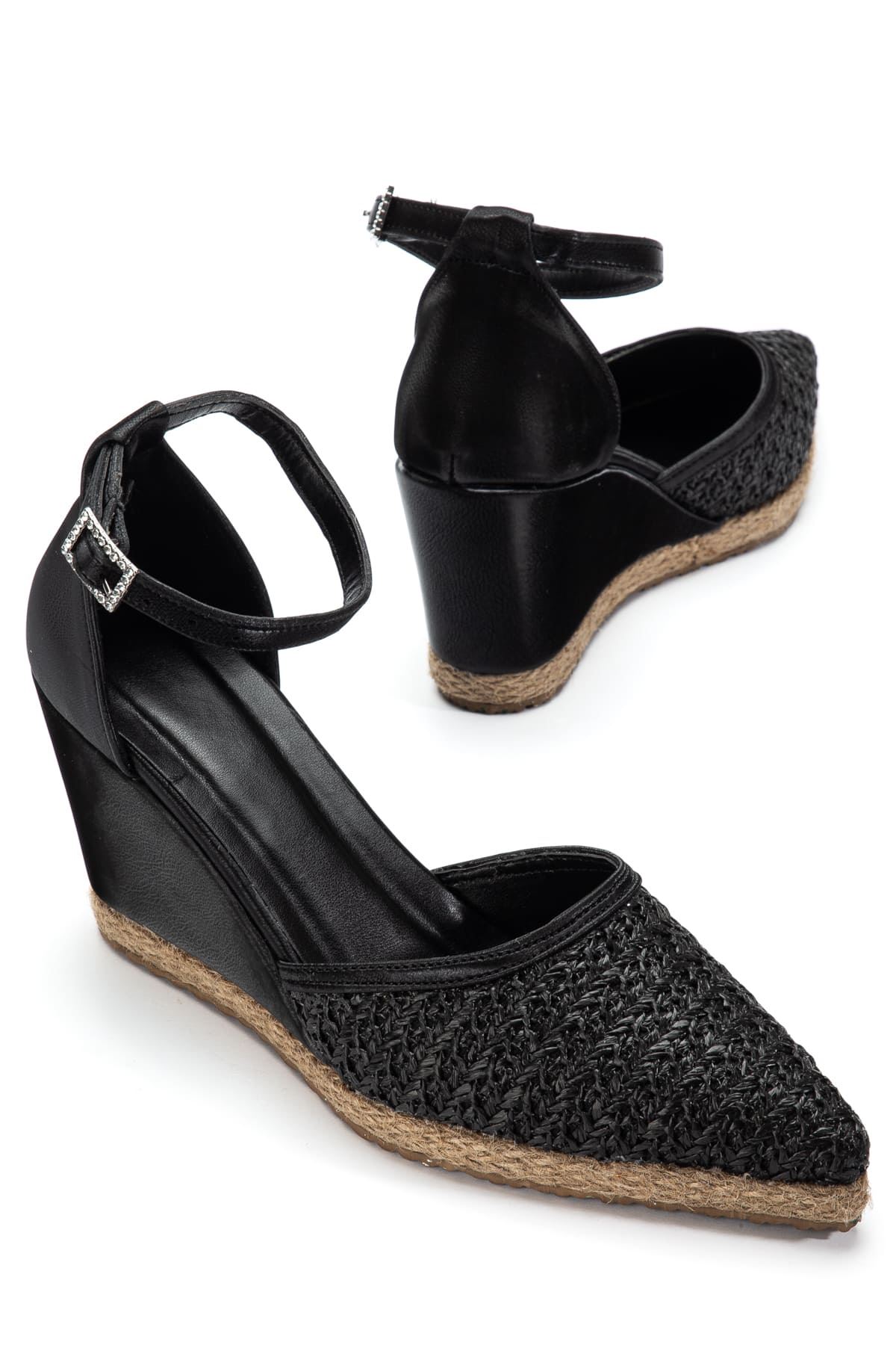 Toptan Kadın Dolgu Topuklu Ayakkabı TR11MS30A