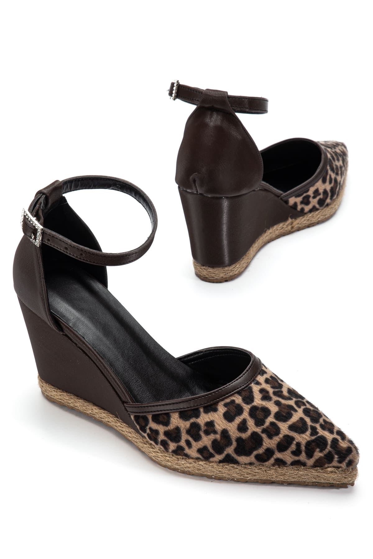 Toptan Kadın Dolgu Topuklu Ayakkabı TR11MS30C