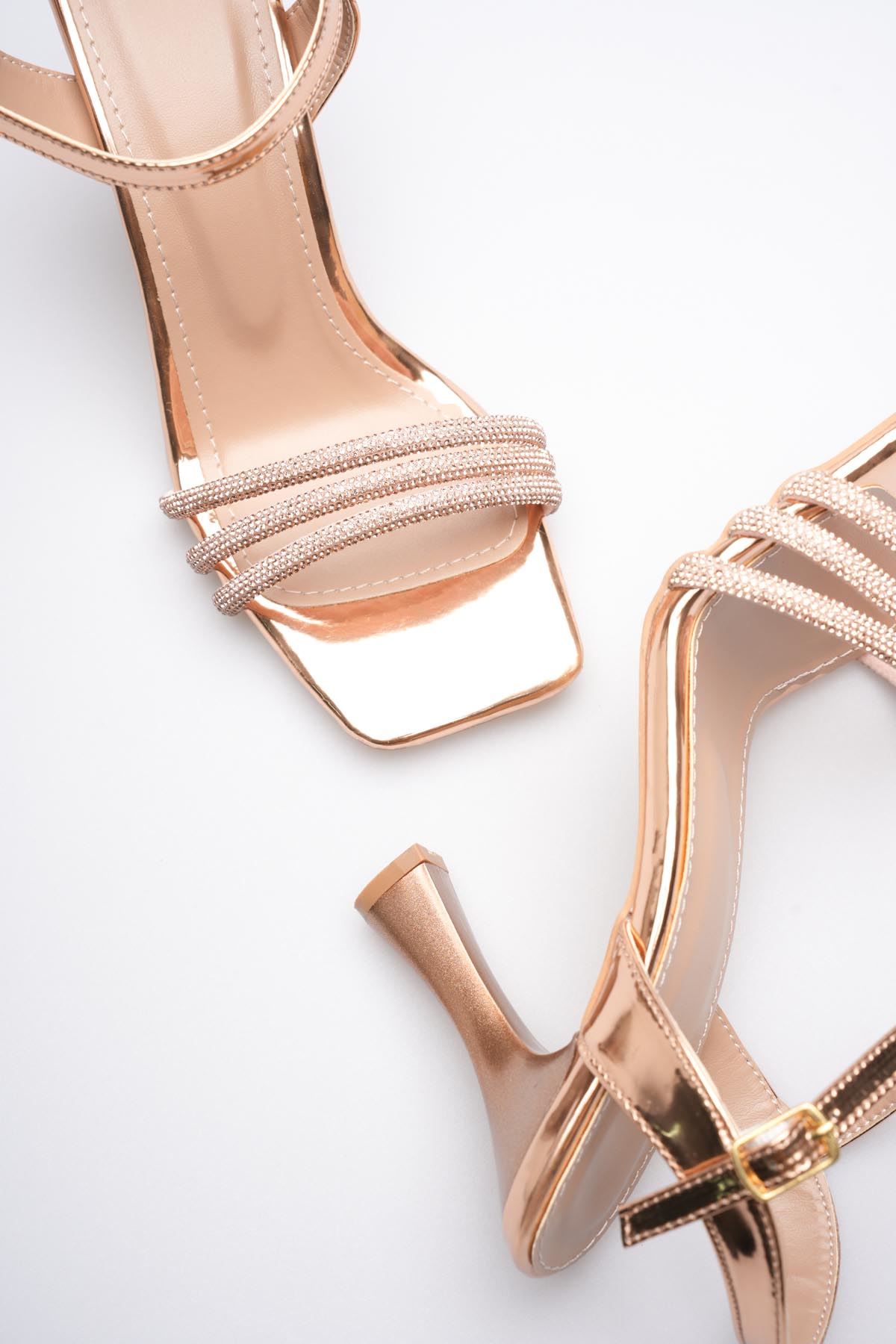 Toptan Kadın Taşlı Sandalet TR20MY15G