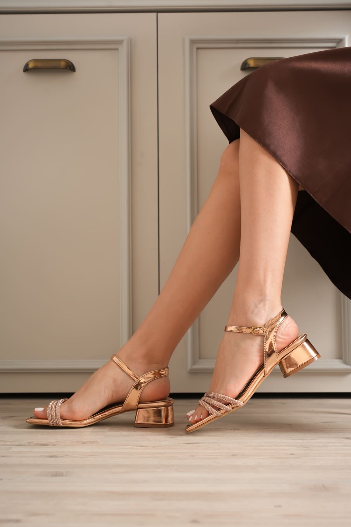 Kadın Toptan Taşlı Sandalet TR20MY26F