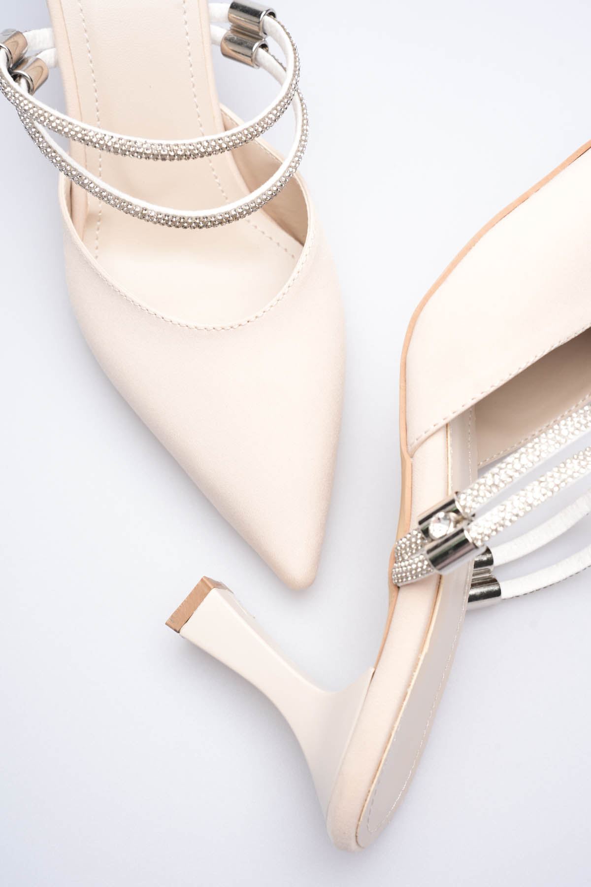 Toptan Kadın Taşlı Terlik TR12MS04B