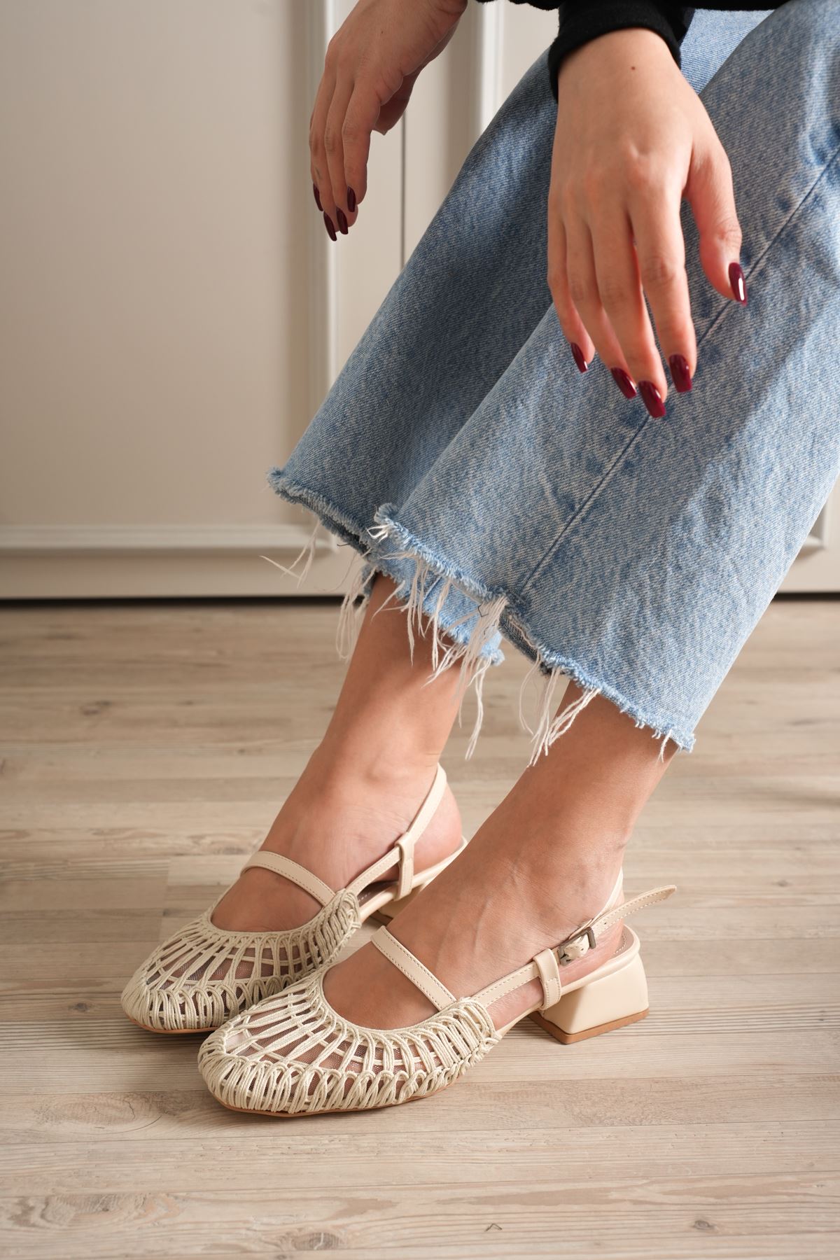 Kadın Toptan Topuklu Ayakkabı TR41MY01B