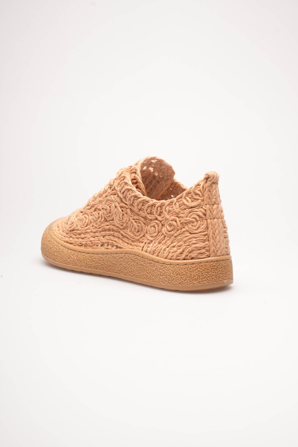 Toptan Kadın Taba Sneaker TR01MY01D