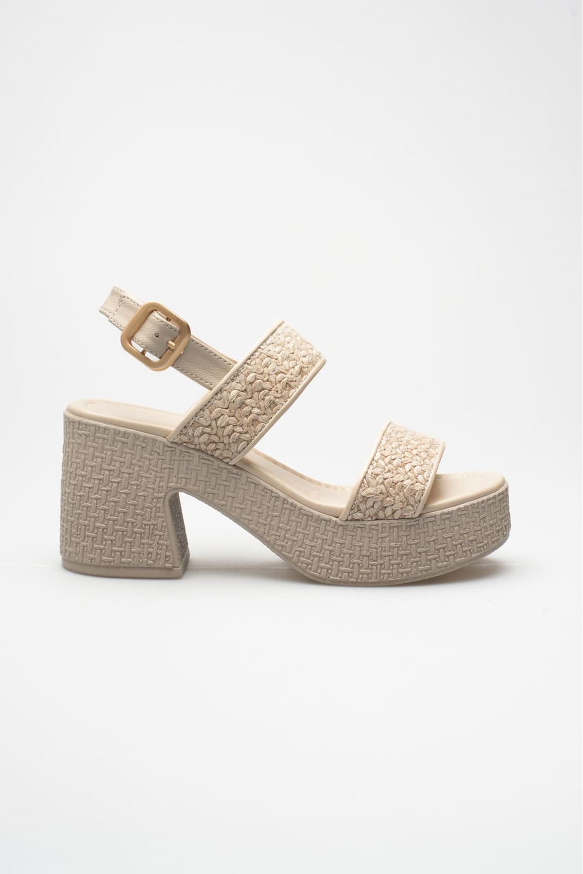 Kadın Toptan Topuklu Sandalet TR42MY01B