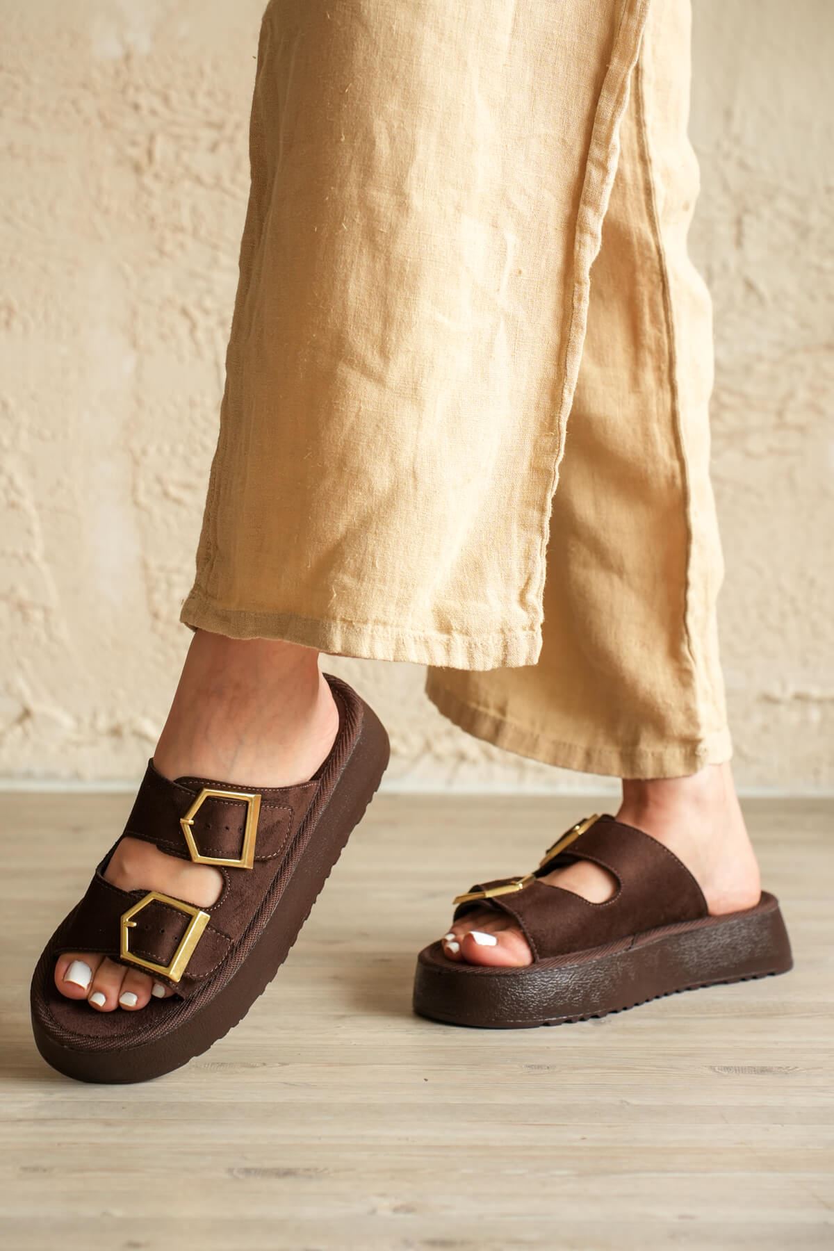 Kadın Toptan Yazlık Terlik TR19MY02C