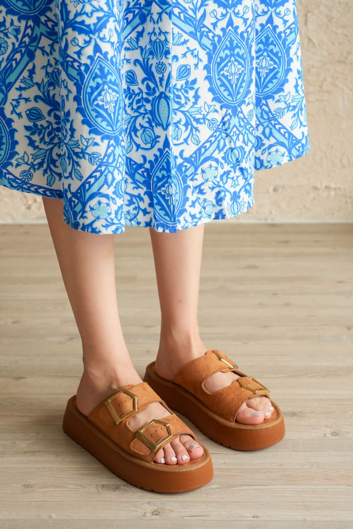 Kadın Toptan Yazlık Terlik TR19MY02D