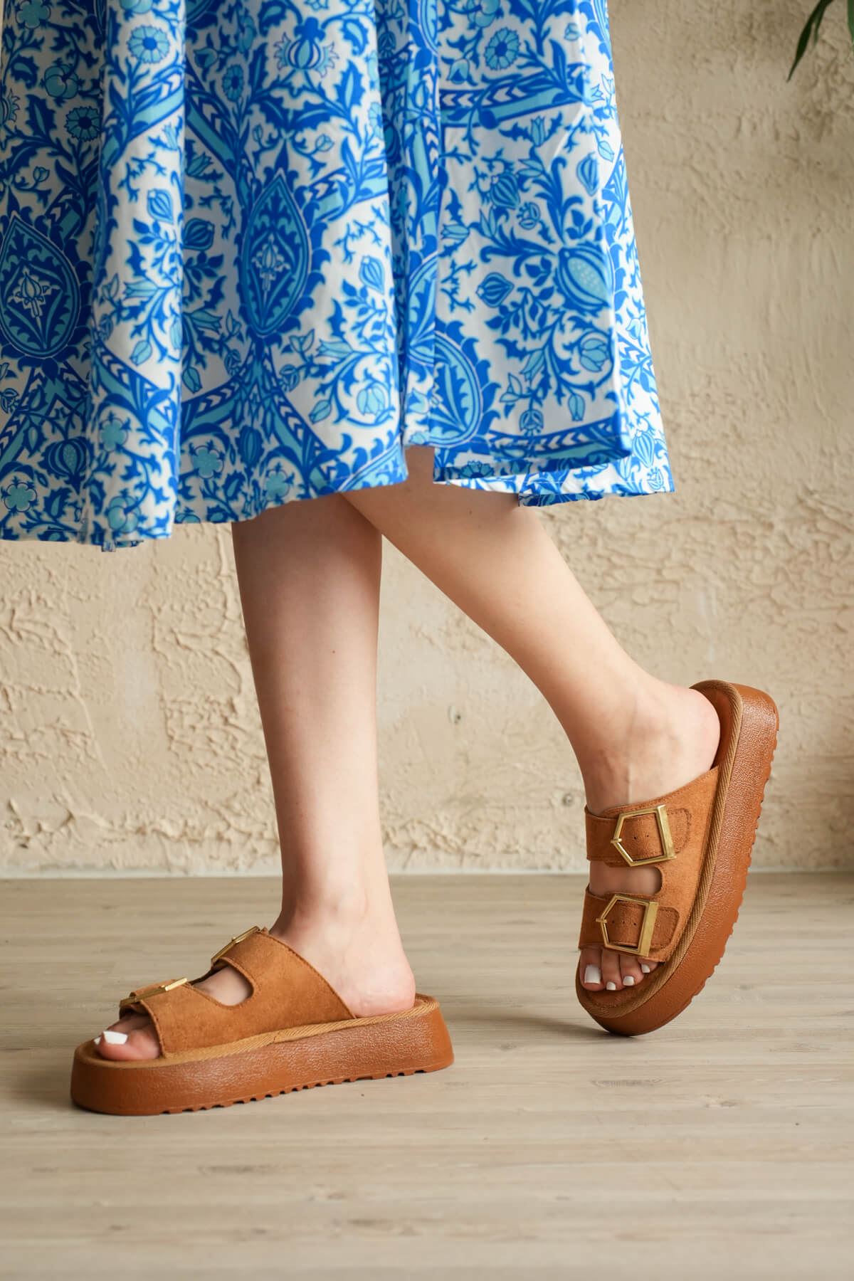 Kadın Toptan Yazlık Terlik TR19MY02D