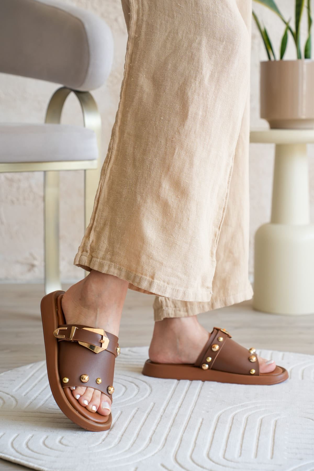 Kadın Yazlık Toptan Terlik TR27MY04B