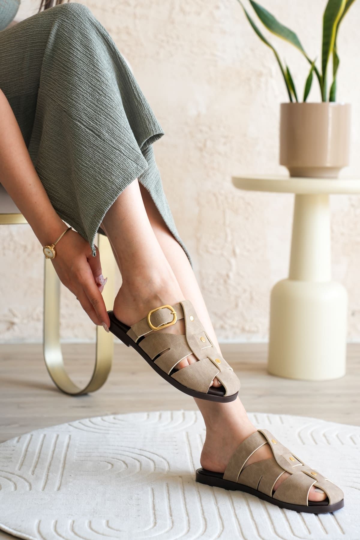 Kadın Yazlık Toptan Terlik TR27MY01B