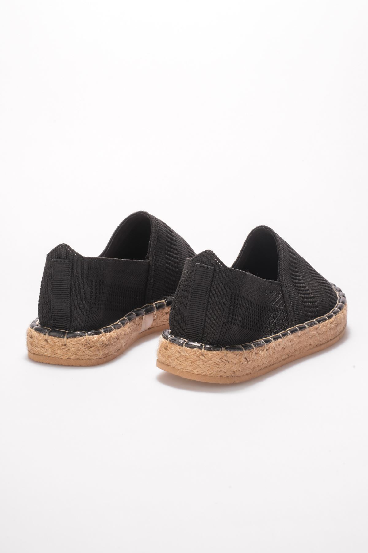 Toptan Siyah Kadın Espadril Ayakkabı TR44MY01A