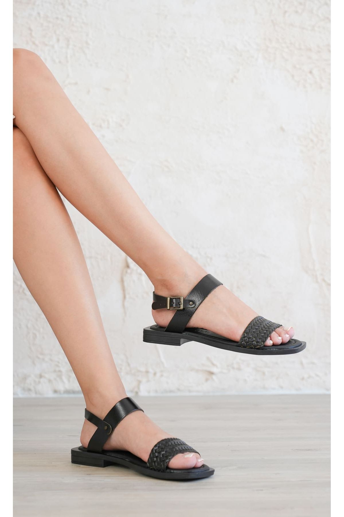 Toptan Hakiki Deri Sandalet TR31MY20A