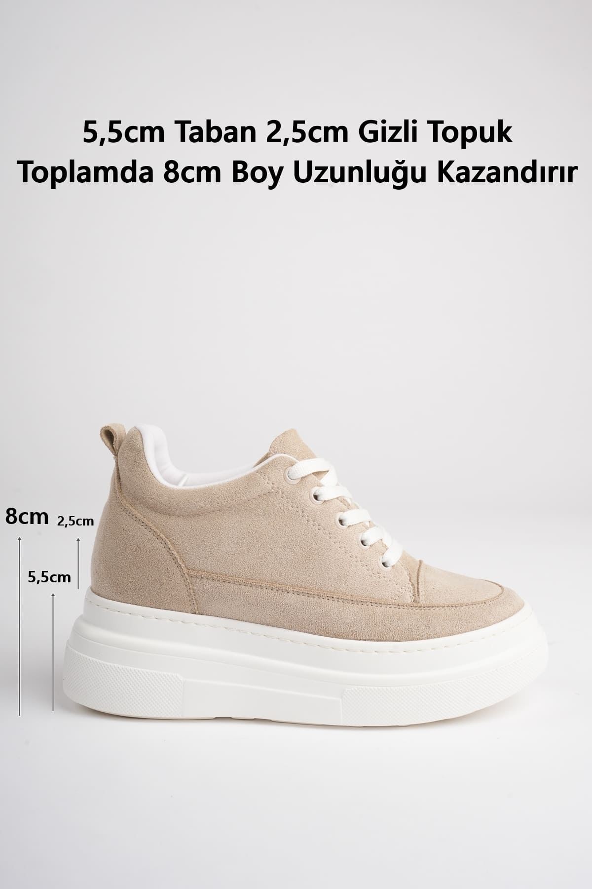 Toptan Kadın Gizli Topuk Spor Ayakkabı TR10MS01L