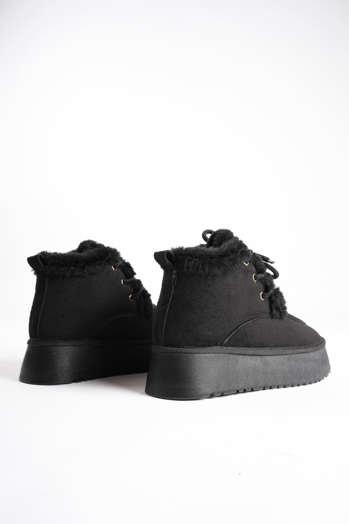 Kadın Toptan Kalın Tabanlı Kışlık Bot TR04MK08A