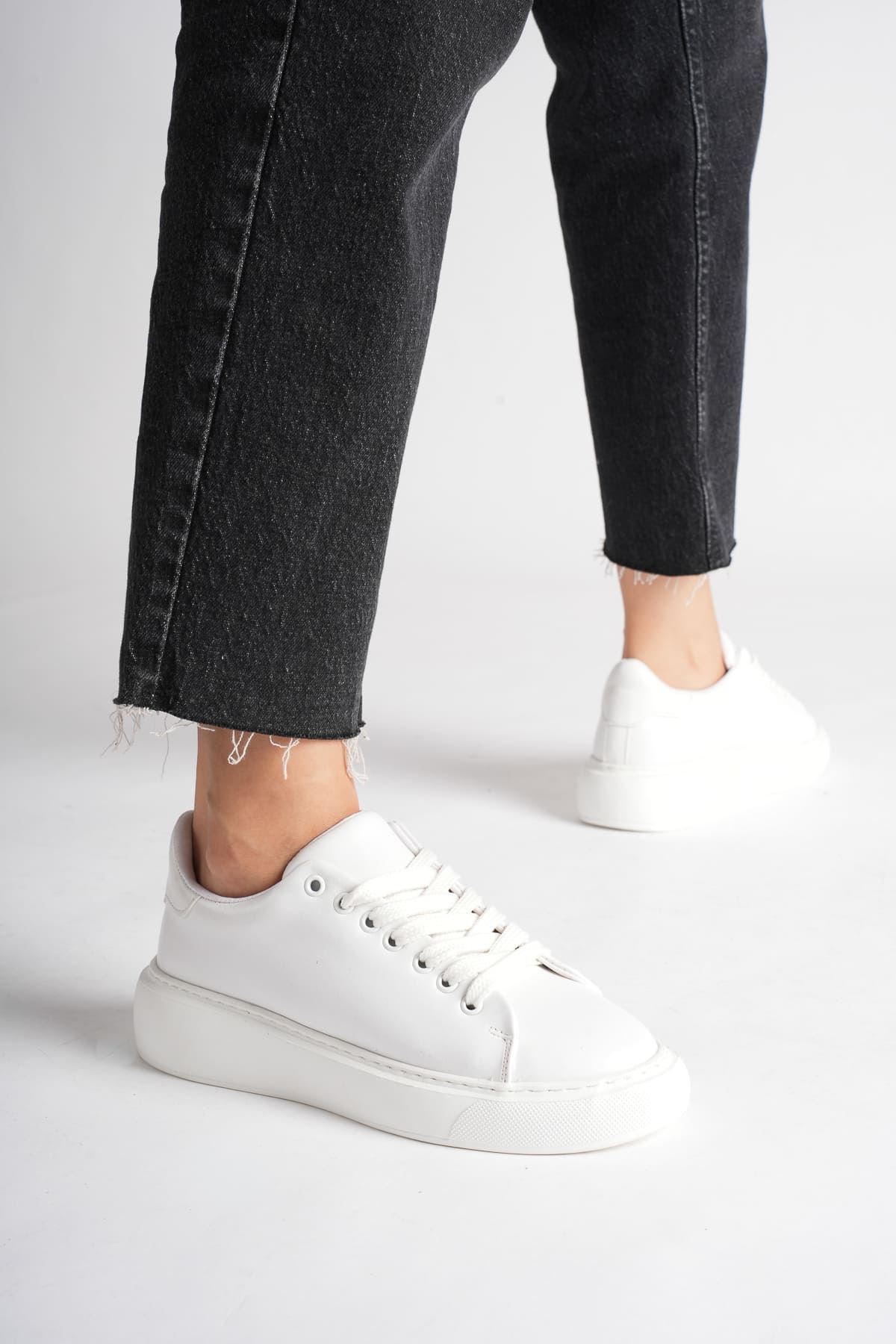 Kadın Toptan Beyaz Sneaker TR05MS05A