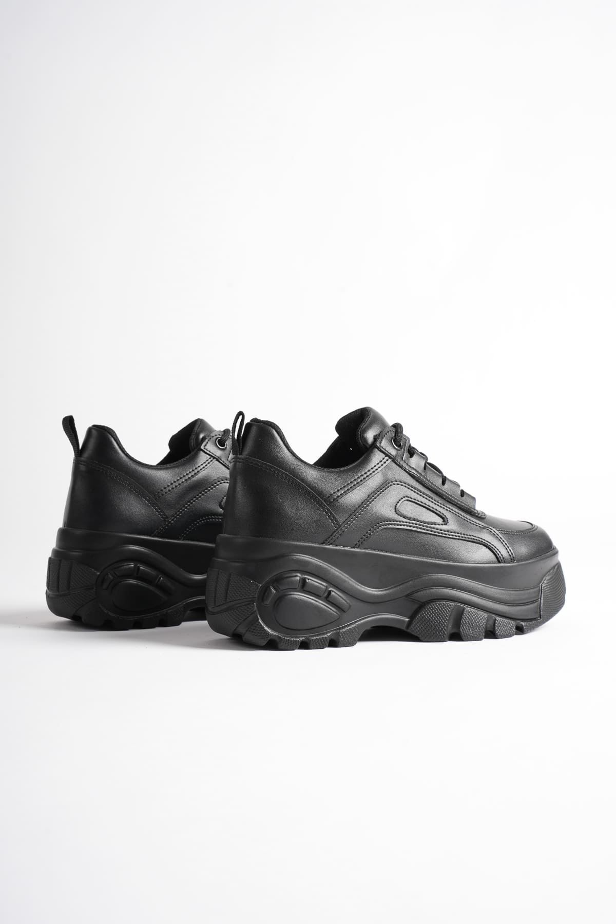 Toptan Kadın Siyah Sneaker TR05MS07A
