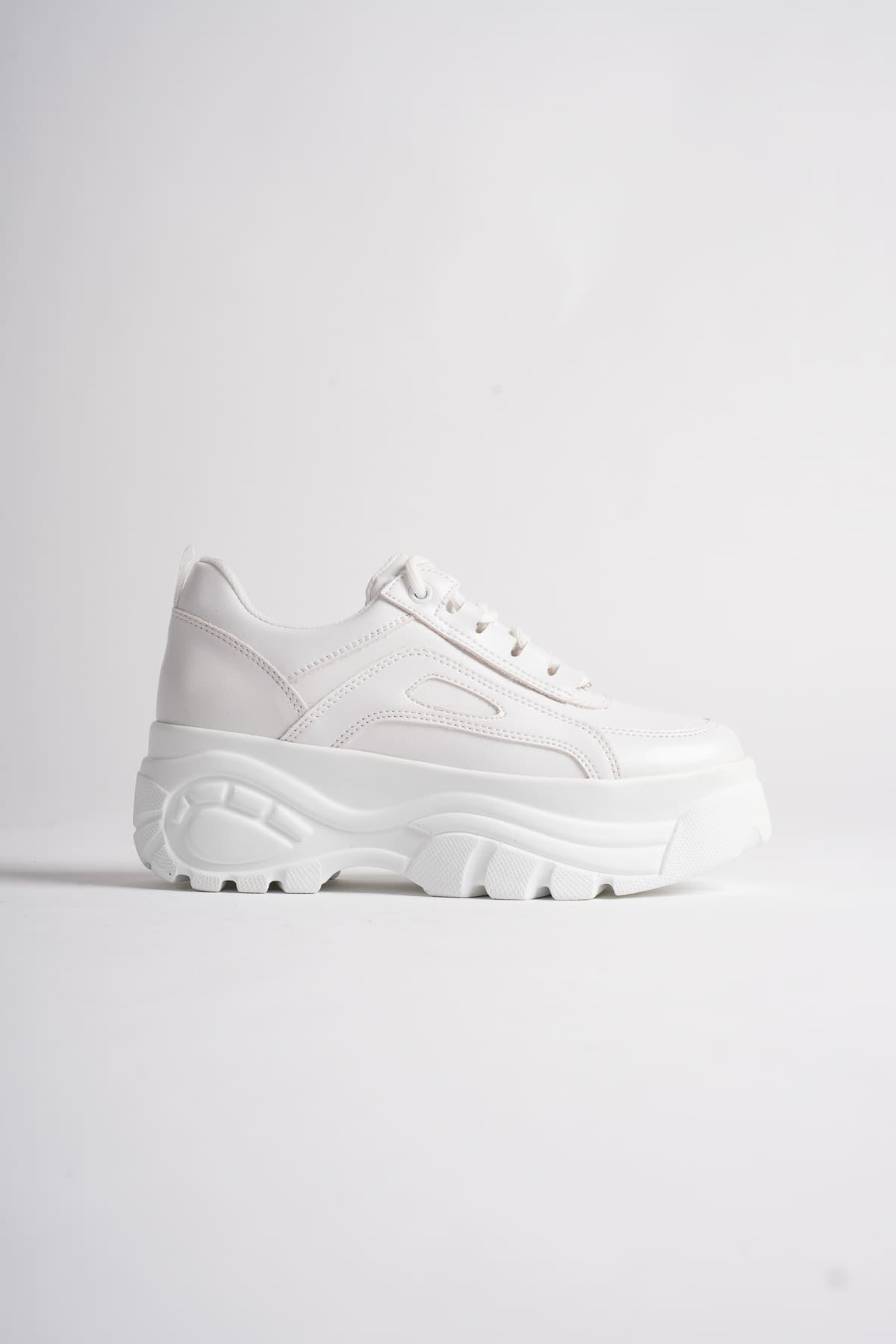 Toptan Kadın Beyaz Sneaker TR05MS07B