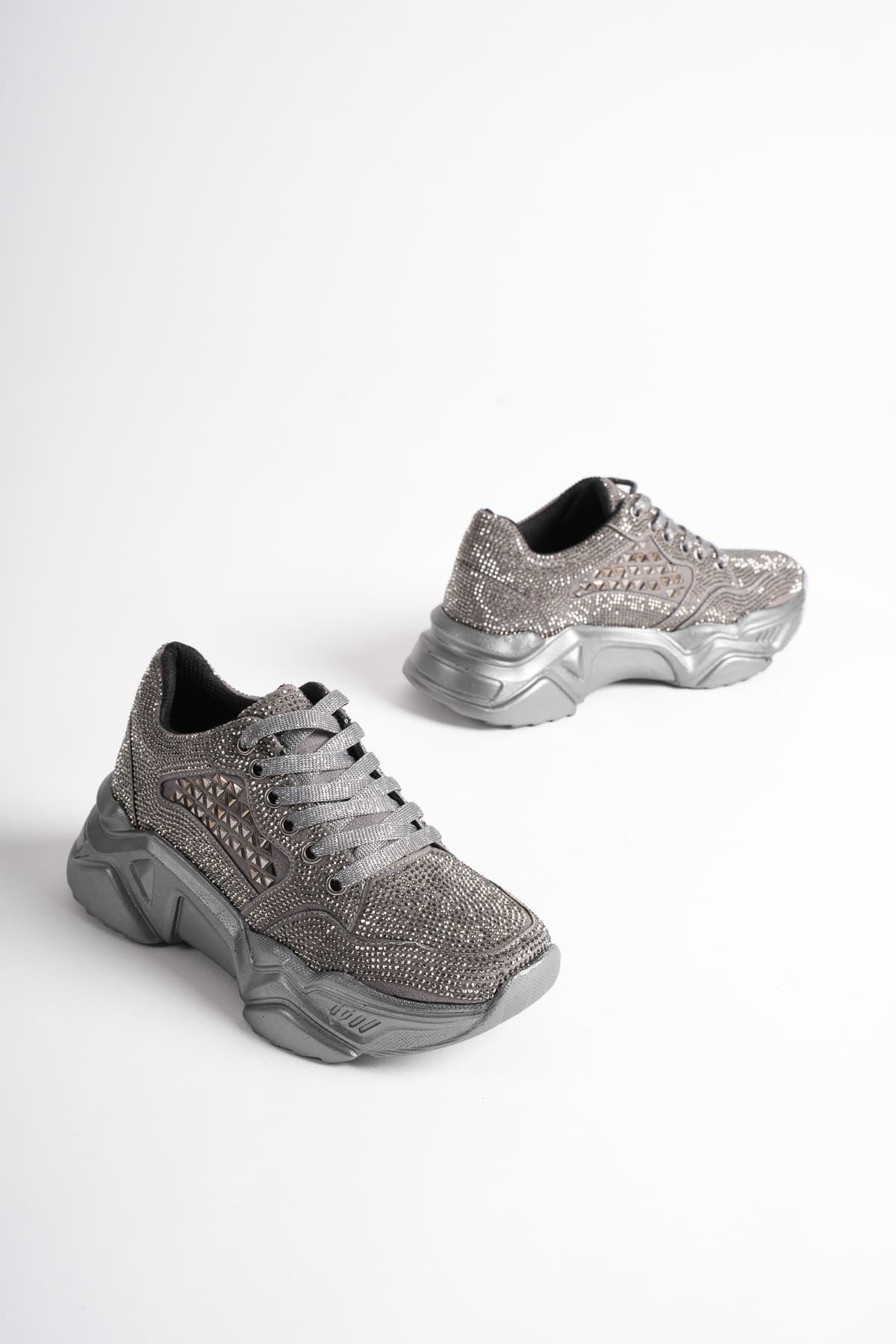 Toptan Kadın Taşlı Spor Ayakkabı TR05MS08B