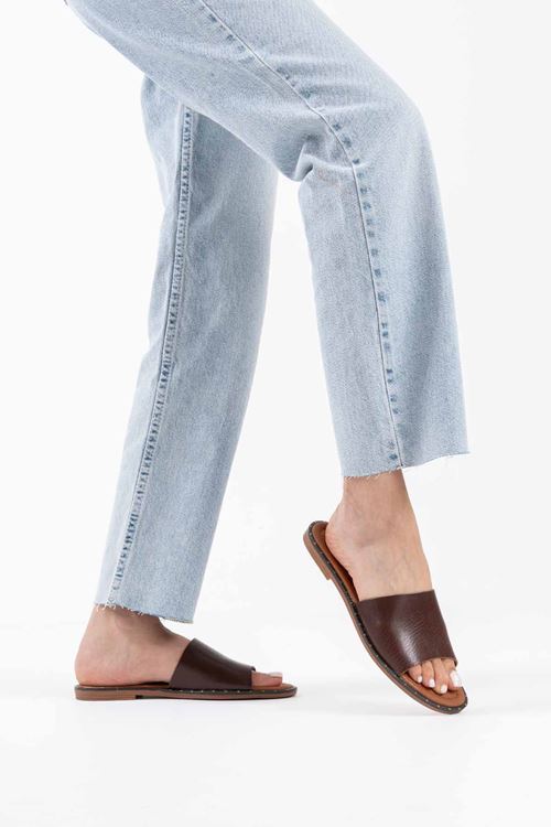 Toptan Hakiki Deri Terlik TR31MY02K