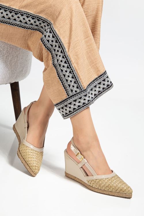 Kadın Toptan Dolgu Topuklu Ayakkabı TR11MS28B