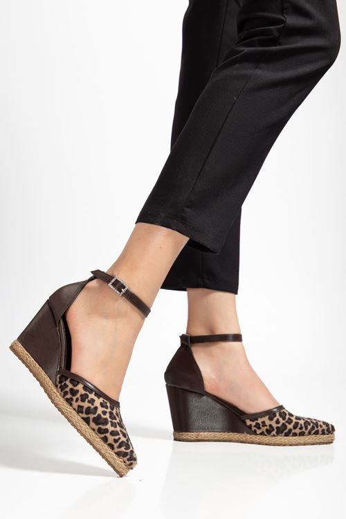 Toptan Kadın Dolgu Topuklu Ayakkabı TR11MS30C