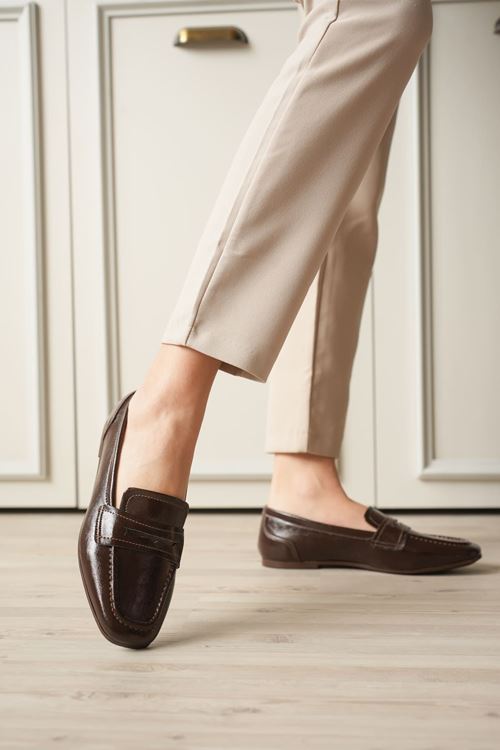 Toptan Kadın Günlük Babet Ayakkabı TR19MS02C