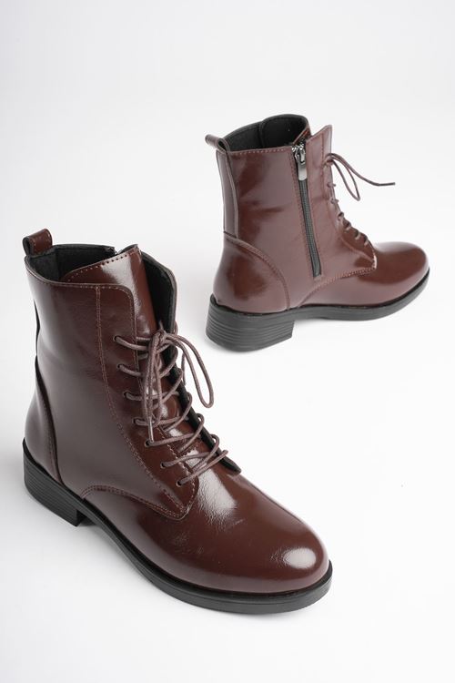 Kadın Toptan Acı Kahve Rugan Bot TR01MK03D