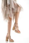 Toptan Kadın Taşlı Sandalet TR003Y03D