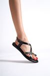 Toptan Hakiki Deri Sandalet TR31MY44A