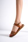 Toptan Hakiki Deri Sandalet TR31MY47C