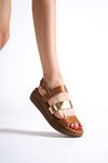 Toptan Hakiki Deri Sandalet TR31MY57C