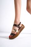 Toptan Hakiki Deri Sandalet TR31MY57D
