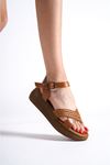 Toptan Hakiki Deri Sandalet TR31MY58B