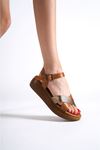 Toptan Hakiki Deri Sandalet TR31MY58D