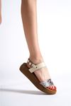 Toptan Hakiki Deri Sandalet TR31MY61G